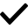 icon med flueben paa hvid baggrund