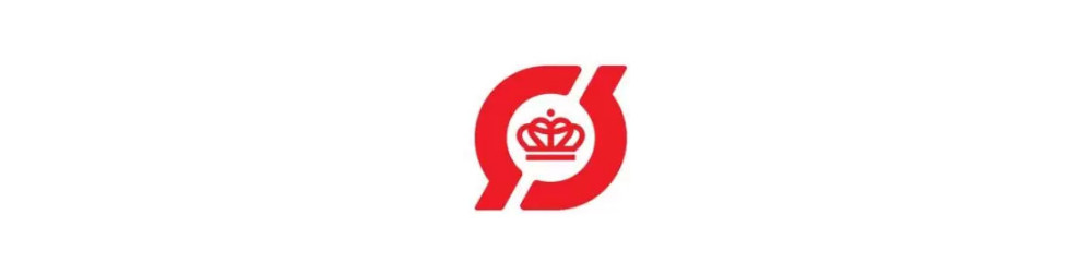 Statskontrolleret Økologisk - rødt logo på hvid baggrund